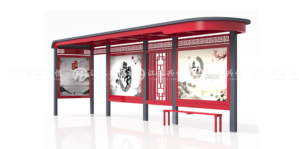 浙江候車亭發(fā)貨案例